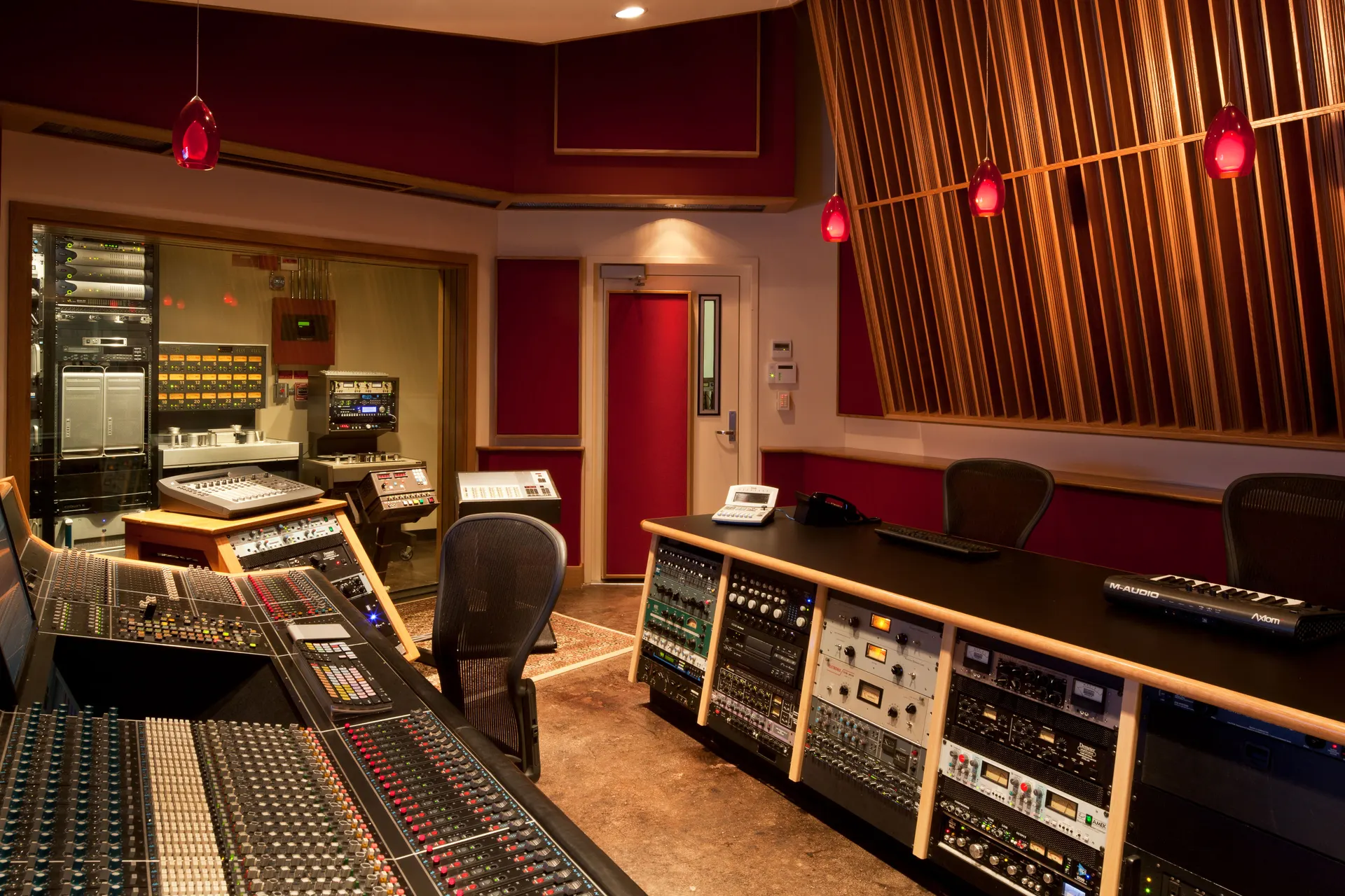 The Racks at Severn Sound Studio